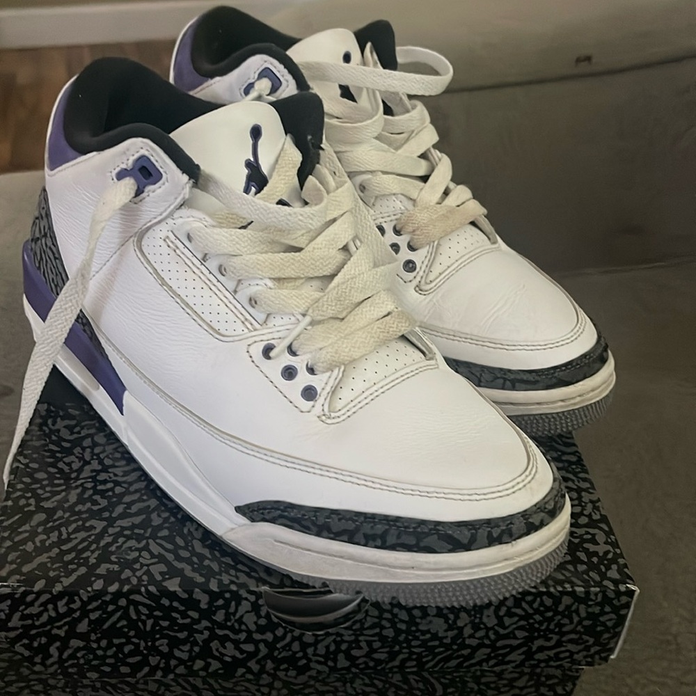 Air Jordan retro 3 dark iris